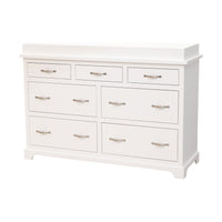 Lansing White Maple Wood Nursery Dresser with Changing Topper | DW