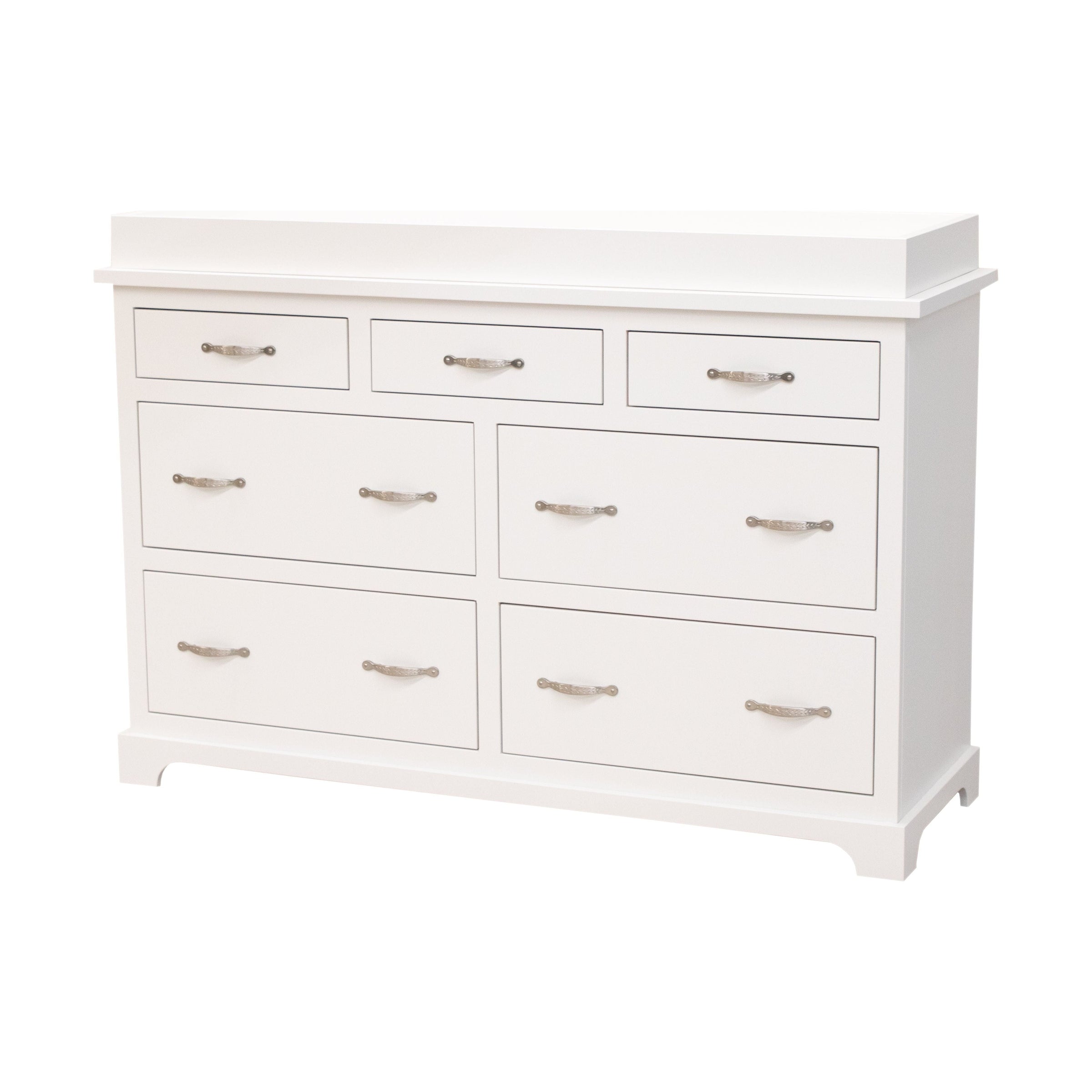 Lansing White Maple Wood Nursery Dresser with Changing Topper | DW
