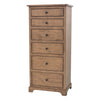 Lansing Amish 6-Drawer Maple Wood Lingerie Dresser | CO