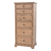 Lansing Amish 6-Drawer Maple Wood Lingerie Dresser | WB