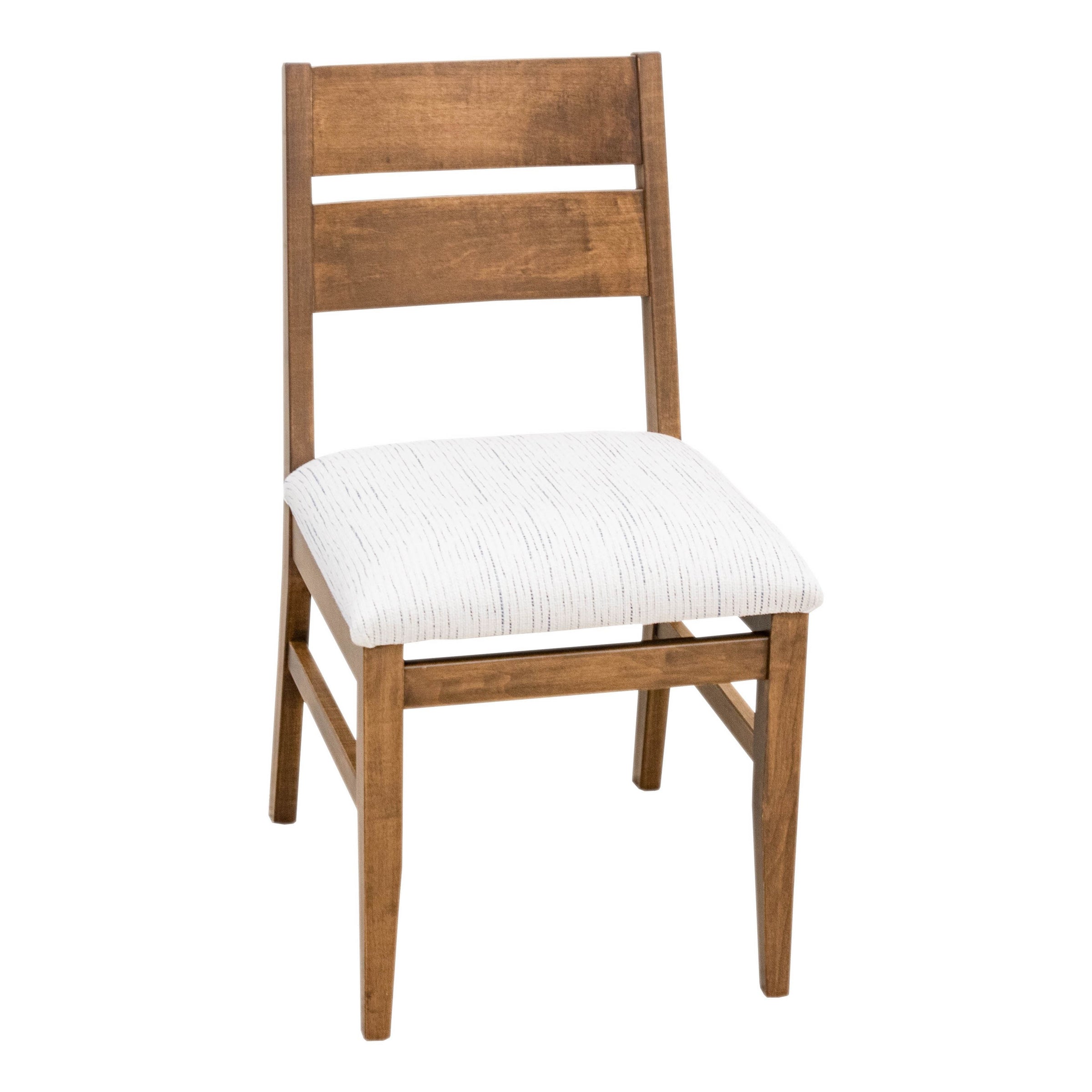 Lakeville Maple Wood Side Dining Chair with Fabric Seat | HC