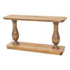 Lawrence Baluster Hickory Wood Sofa Table | CO