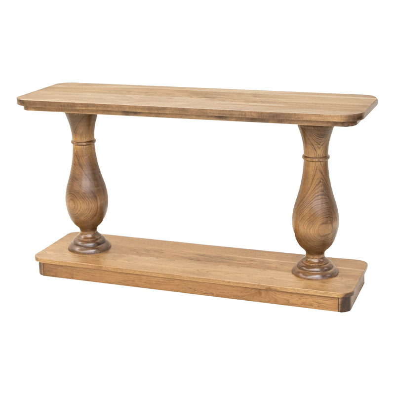 Lawrence Baluster Hickory Wood Sofa Table | CO