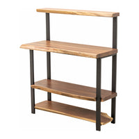 Live Edge Walnut Wood Coffee Bar | NAT