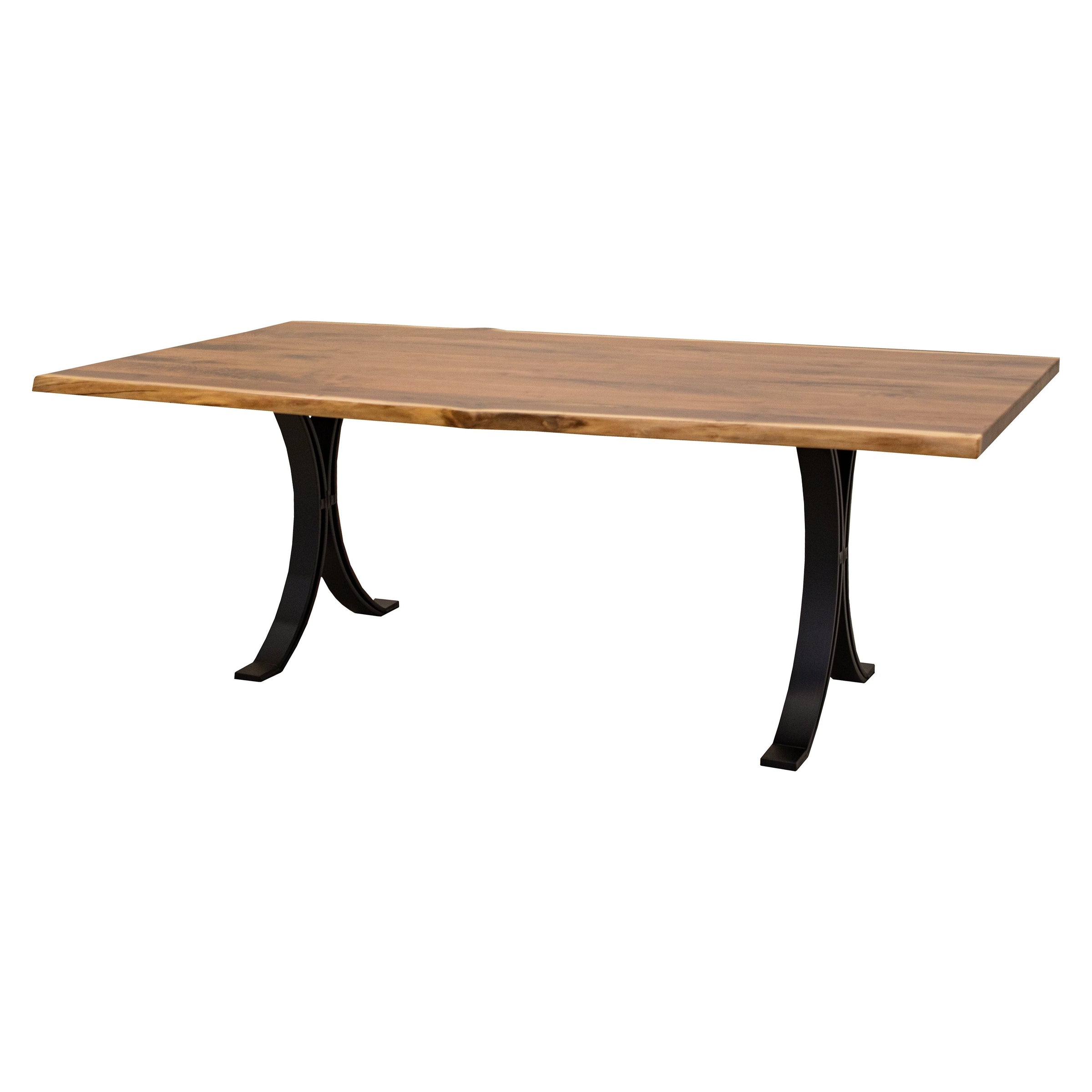 Live Edge Walnut Wood Dining Table