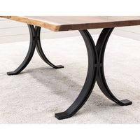 Live Edge Walnut Wood Dining Table