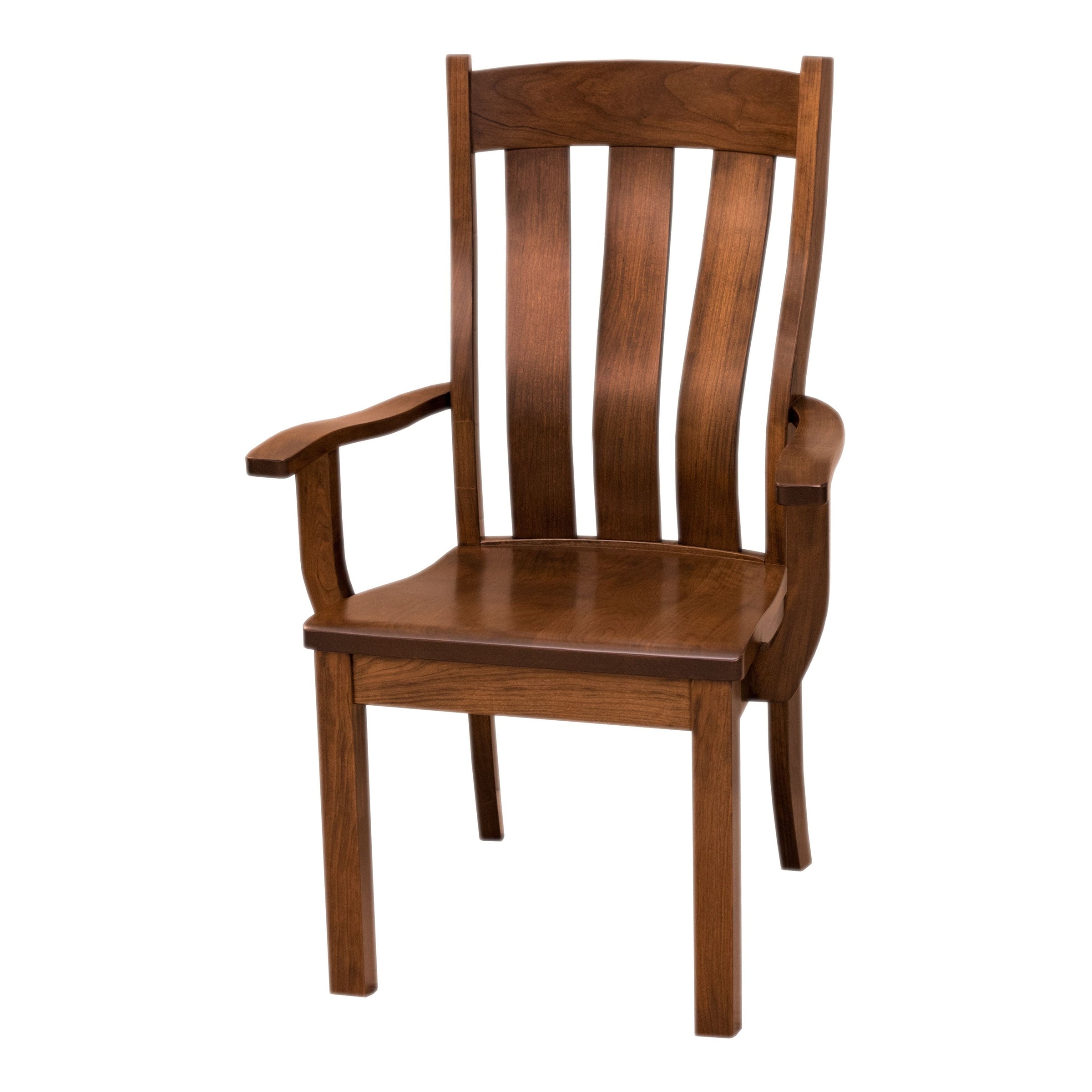 Lancaster Cherry Wood Arm Dining Chair | ASB