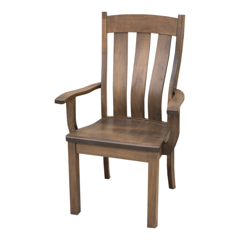 Lancaster Maple Wood Arm Dining Chair | CO
