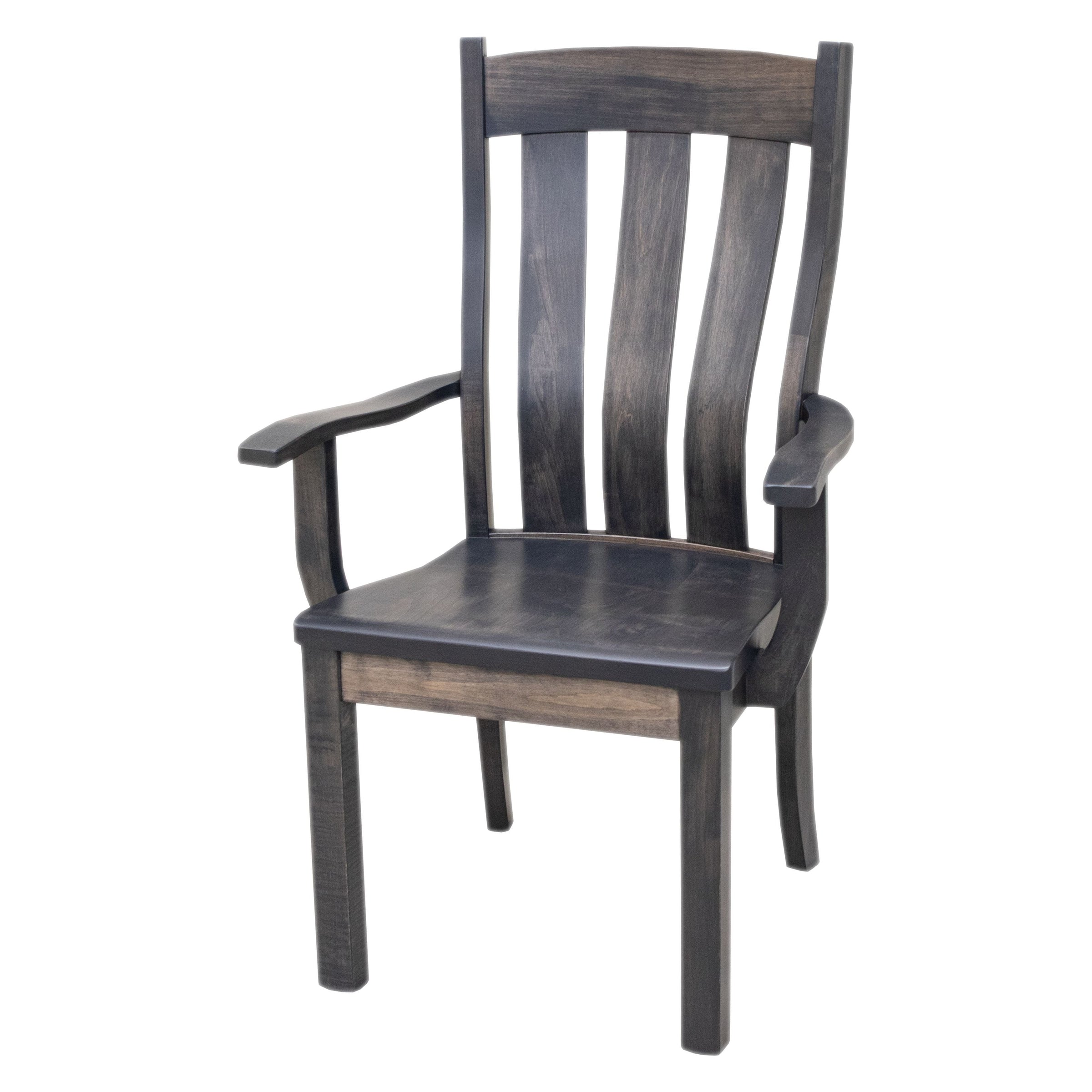 Lancaster Maple Wood Arm Dining Chair | GS
