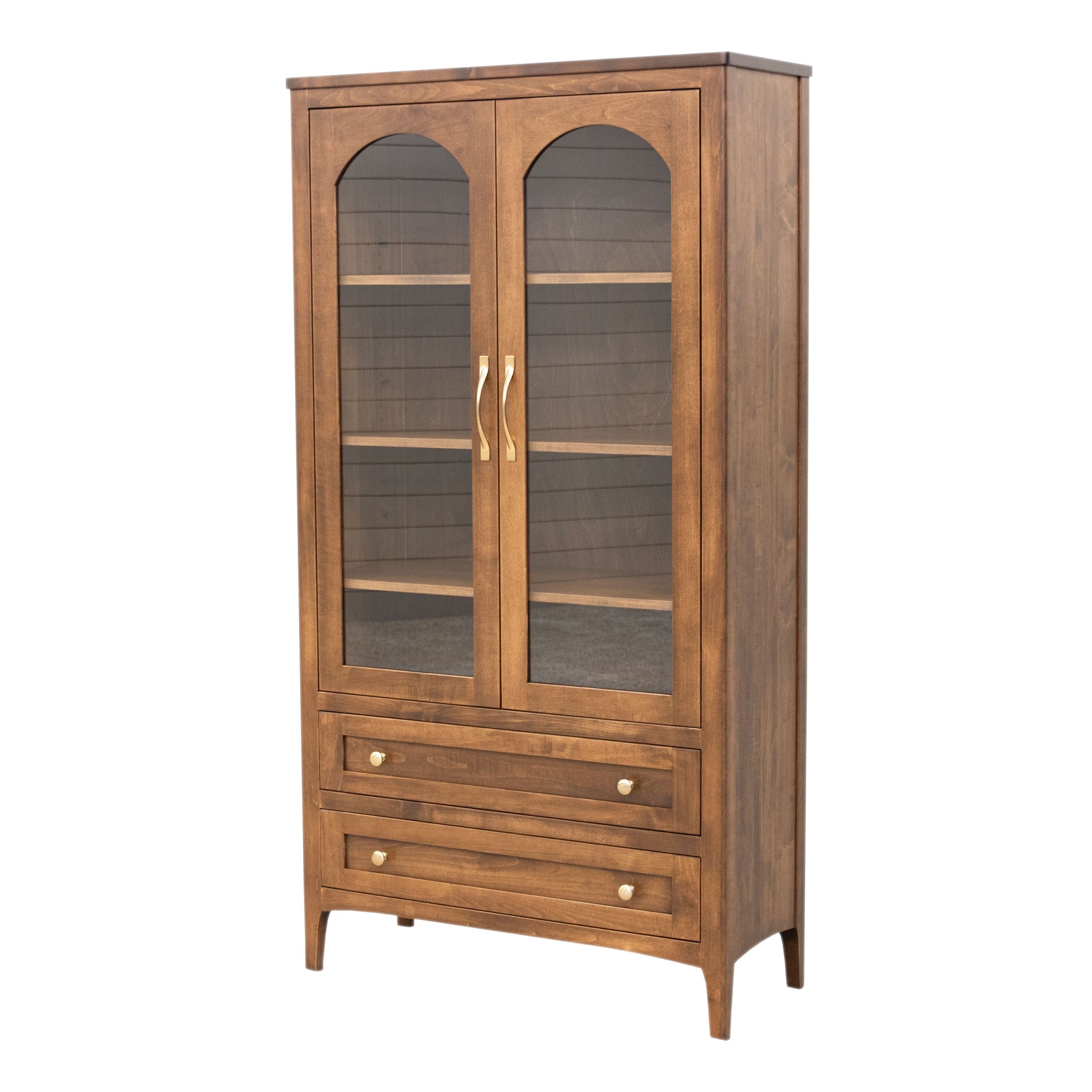 Moscow Maple Wood Display Cabinet | M-HC
