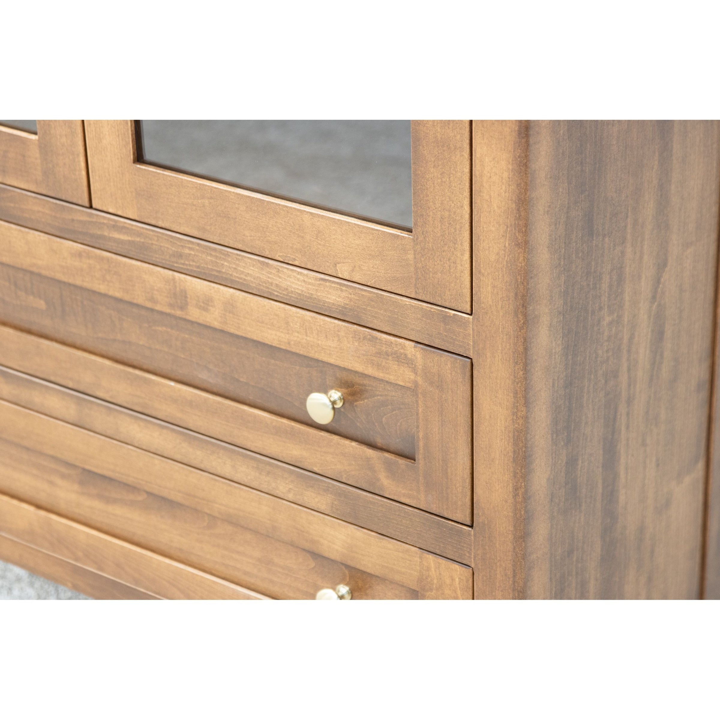 Moscow Maple Wood Display Cabinet | M-HC