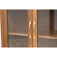 Moscow Maple Wood Display Cabinet | M-HC