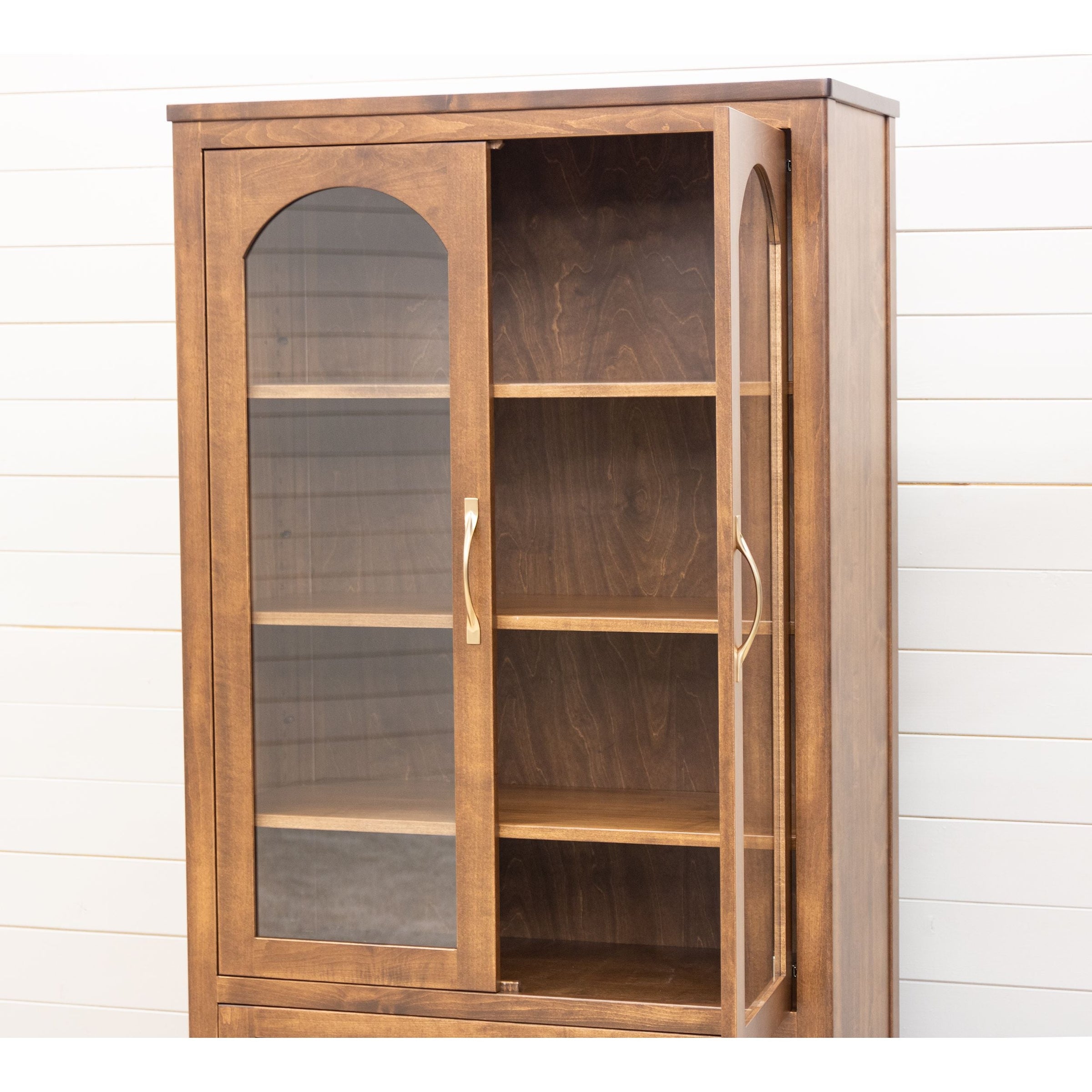 Moscow Maple Wood Display Cabinet | M-HC