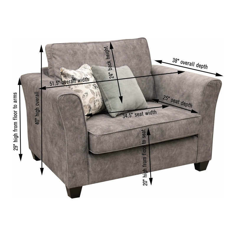 MIchigan Stationary Chair & Half