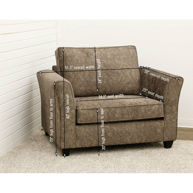 MIchigan Stationary Chair & Half