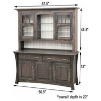 Montana Maple Wood Hutch | GS&AV