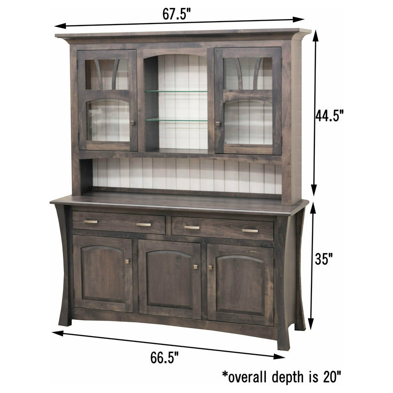 Montana Maple Wood Hutch | GS&AV