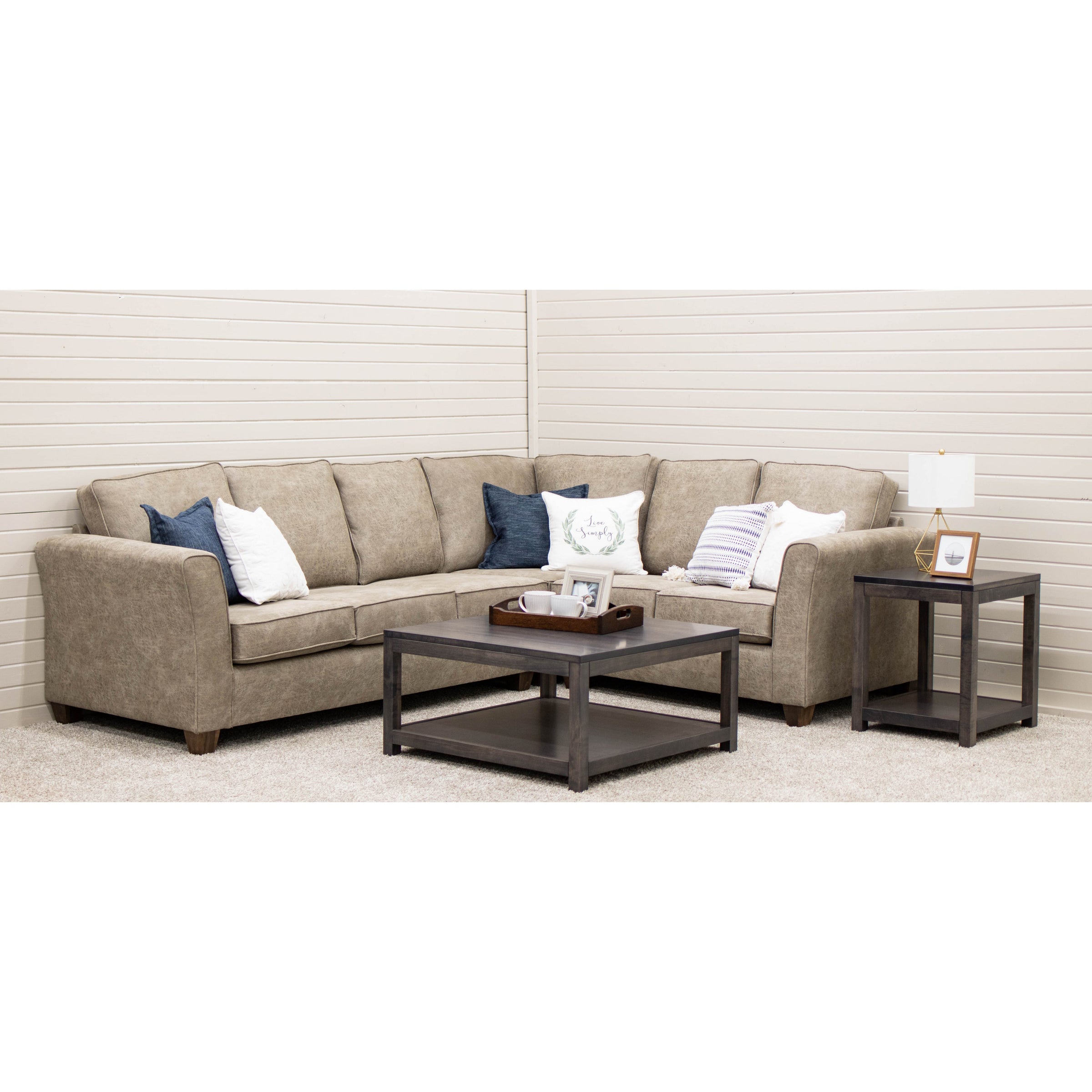 Weston Maple Wood Square Open Coffee Table | SB