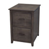 Michigan Maple Wood 2-Drawer File Cabinet | DK