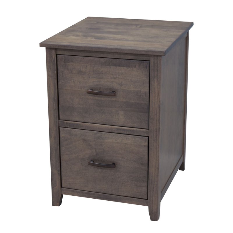 Michigan Maple Wood 2-Drawer File Cabinet | GS