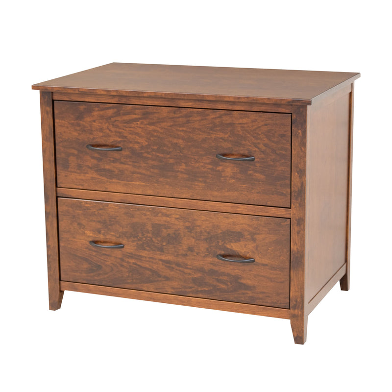 Michigan Cherry Wood 2-Drawer Lateral File Cabinet | GB