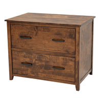 Michigan Maple Wood 2-Drawer Lateral File Cabinet | ASB