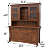 Montana Cherry Wood Hutch | ASB