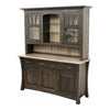 Montana Black & Wood Hutch | M-DK&RWO-GRB