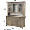 Montana Cherry Wood Hutch | MC