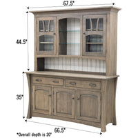 Montana Cherry Wood Hutch | MC