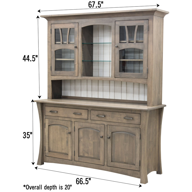 Montana Cherry Wood Hutch | MC