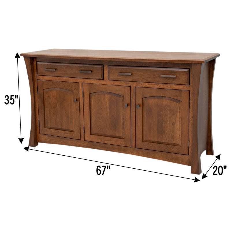 Montana Cherry Wood Buffet | ASB