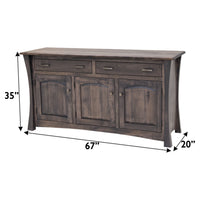 Montana Maple Wood Buffet | GS