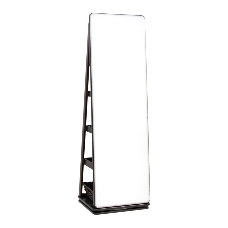 Maxwell Amish Revolving Storage Leaner Mirror