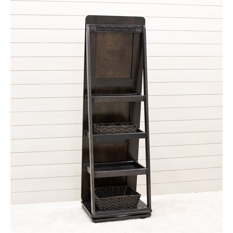 Maxwell Amish Revolving Storage Leaner Mirror