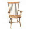 Milton Windsor Hickory Wood Arm Dining Chair | WB