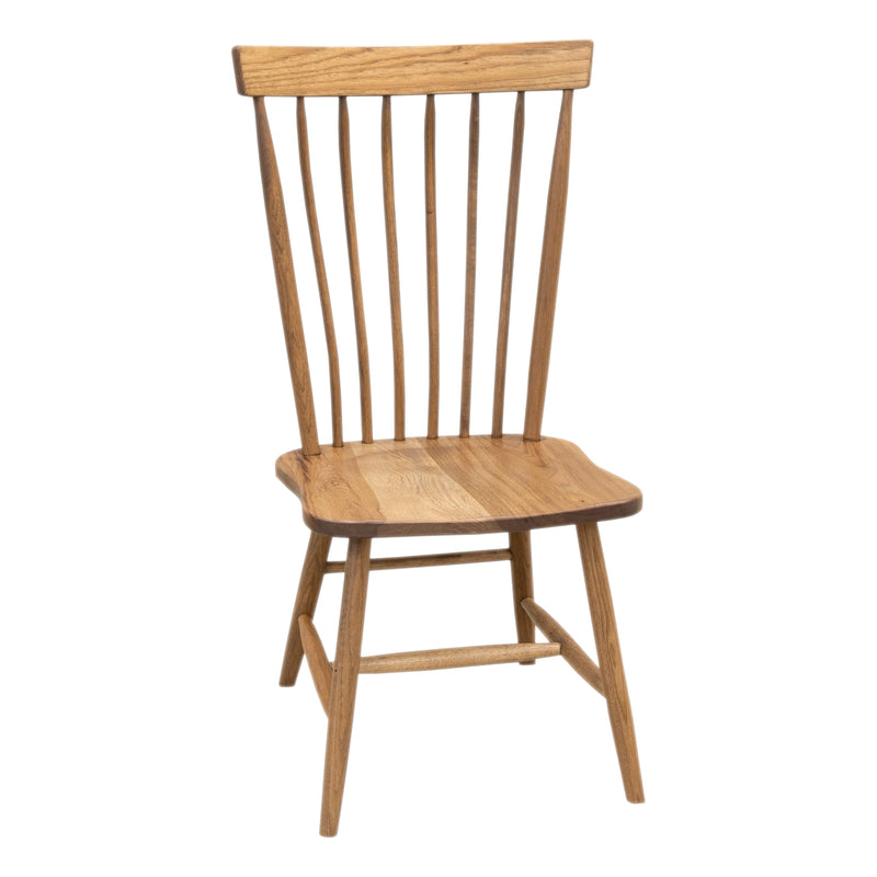 Milton Windsor Hickory Wood Side Dining Chair | WB