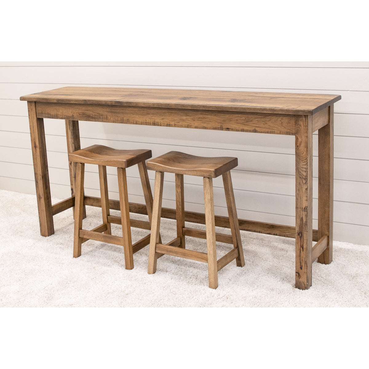 Salt Creek Hickory Wood Sofa Bar Table | CO