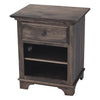 Mt. Hope Amish 1-Drawer, Open Nightstand
