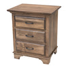 Mt. Hope Amish 3-Drawer Nightstand