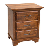 Mt. Hope Amish 3-Drawer Nightstand