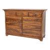 Mt. Hope Amish 9-Drawer Tall Dresser
