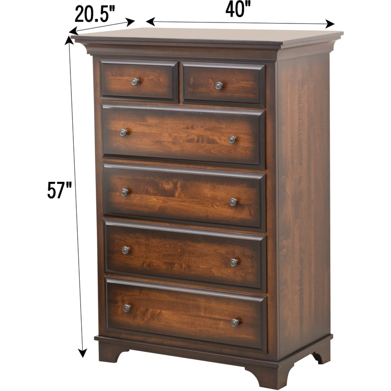 Mt. Hope Amish Chest of Drawers