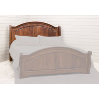 Mt. Hope Amish Sleigh Solid Wood Headboard Only