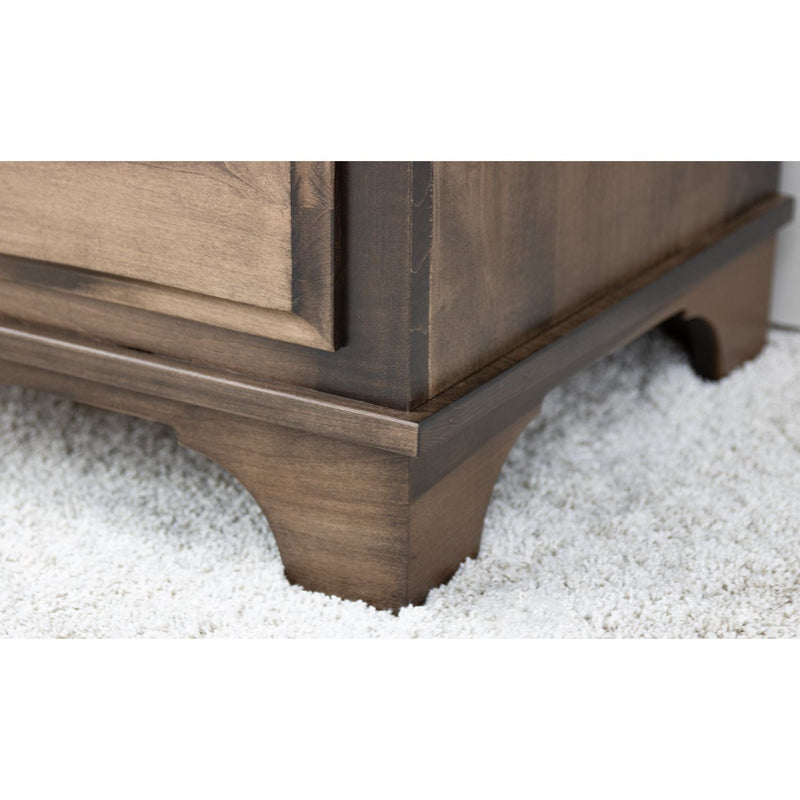 Mt. Hope Amish 1-Drawer, Open Nightstand