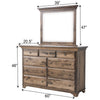 Mt. Hope Amish 9-Drawer Tall Dresser