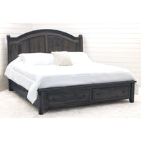 Mt. Hope Amish Sleigh Storage Platform Bed