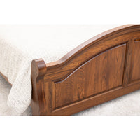 Mt. Hope Amish Sleigh Bed with Arched Footboard