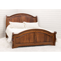 Mt. Hope Amish Sleigh Bed with Arched Footboard