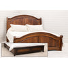 Mt. Hope Amish Sleigh Storage Platform Bed